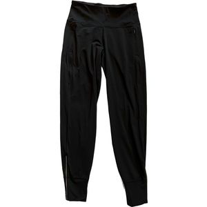 Lululemon Black Joggers with Zip - Size 4